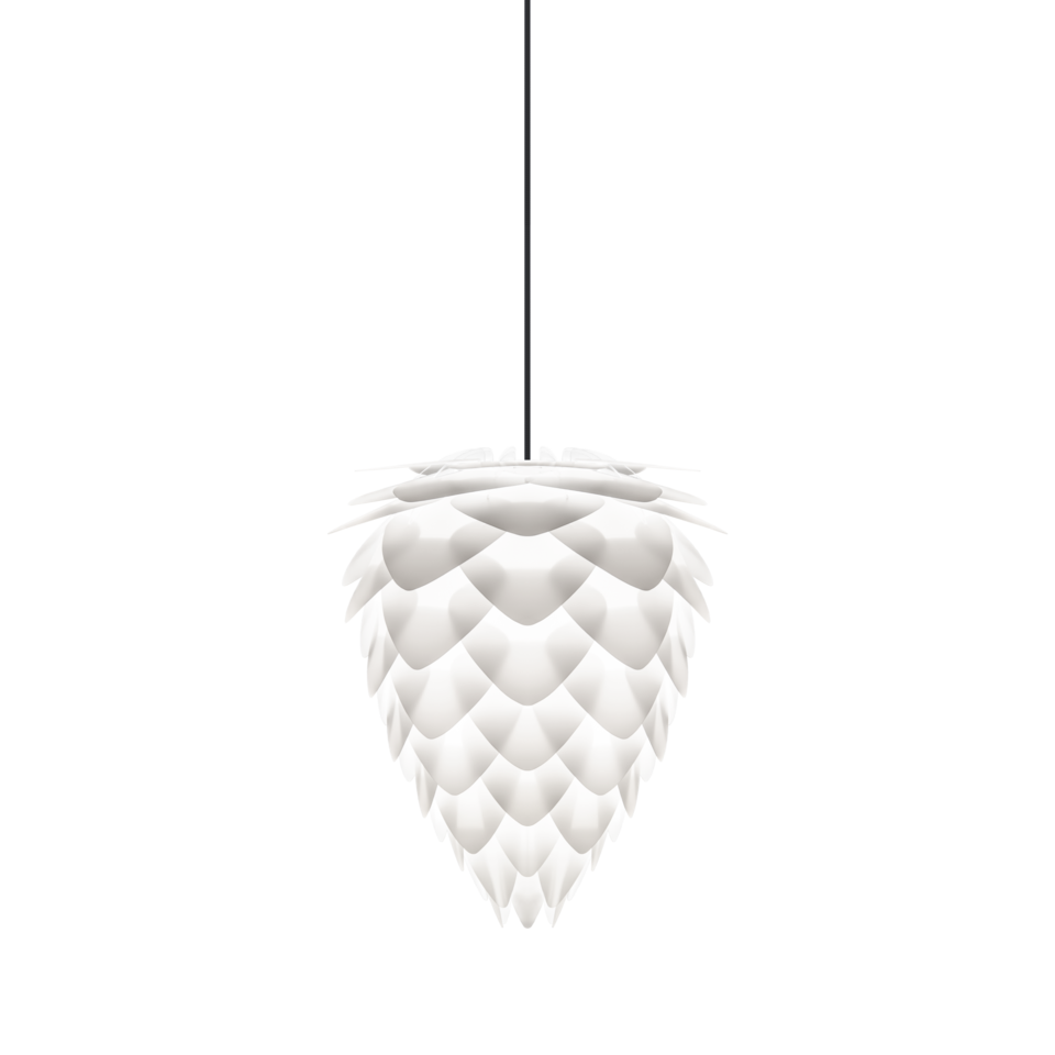 UMAGE Conia White Plug-In Pendant, Mini