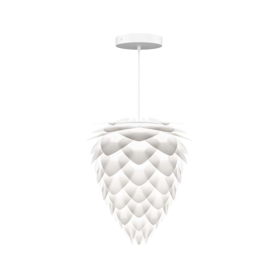 UMAGE Conia White Hardwired Pendant, Mini