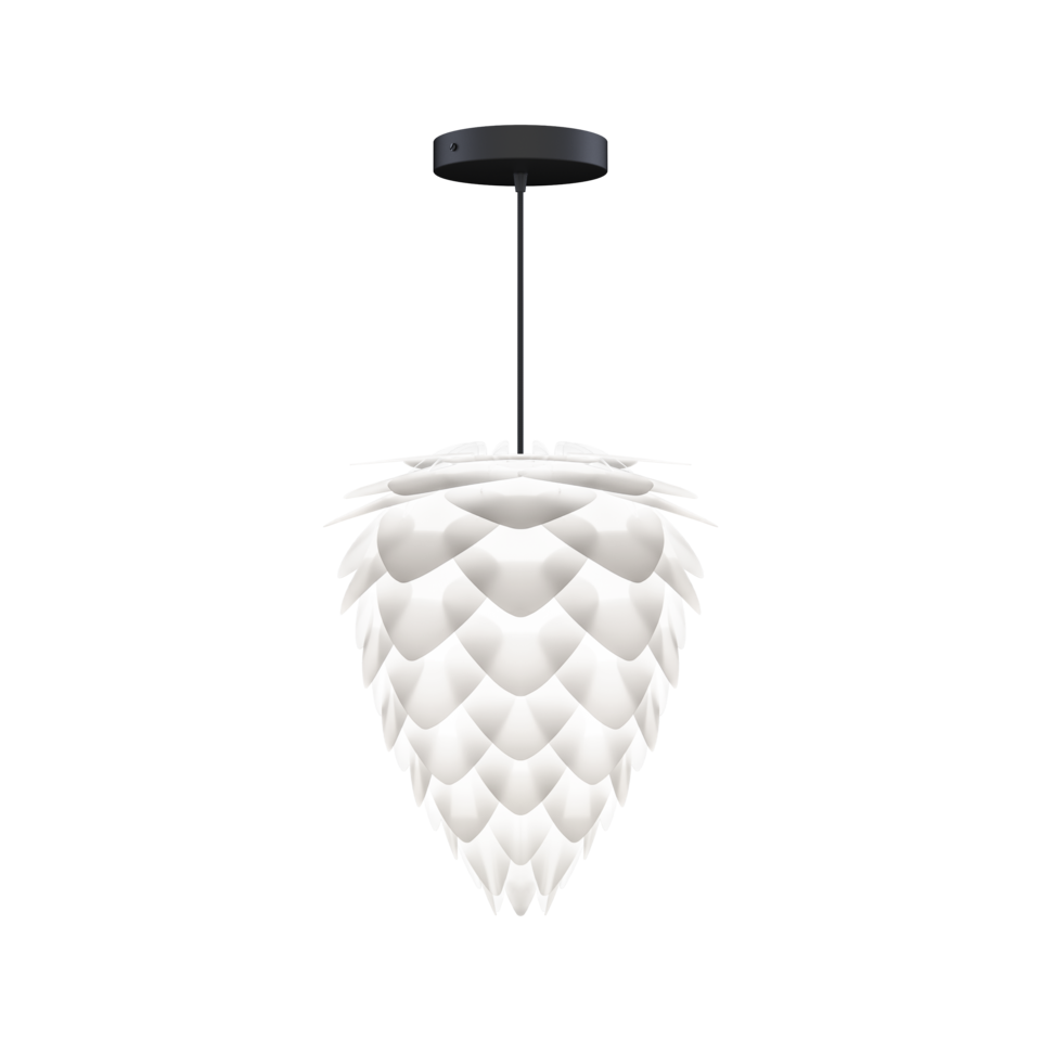 UMAGE Conia White Hardwired Pendant, Mini