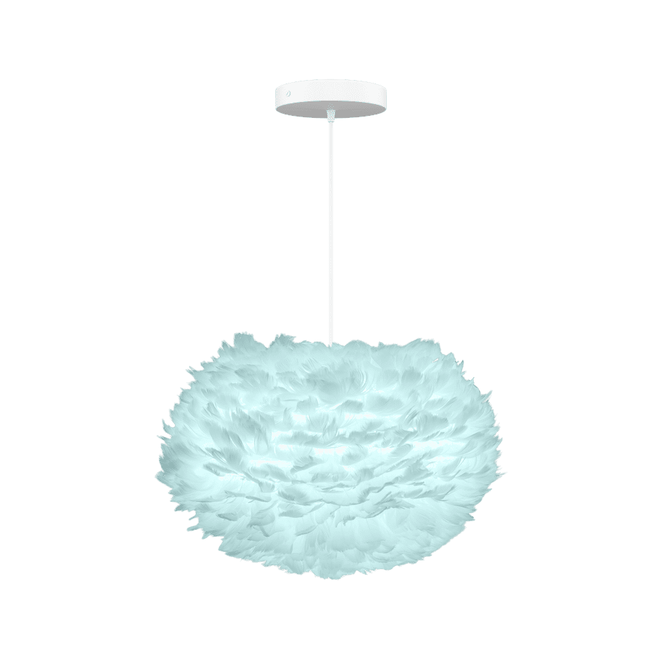 UMAGE Eos Hardwired Pendant, Light Blue
