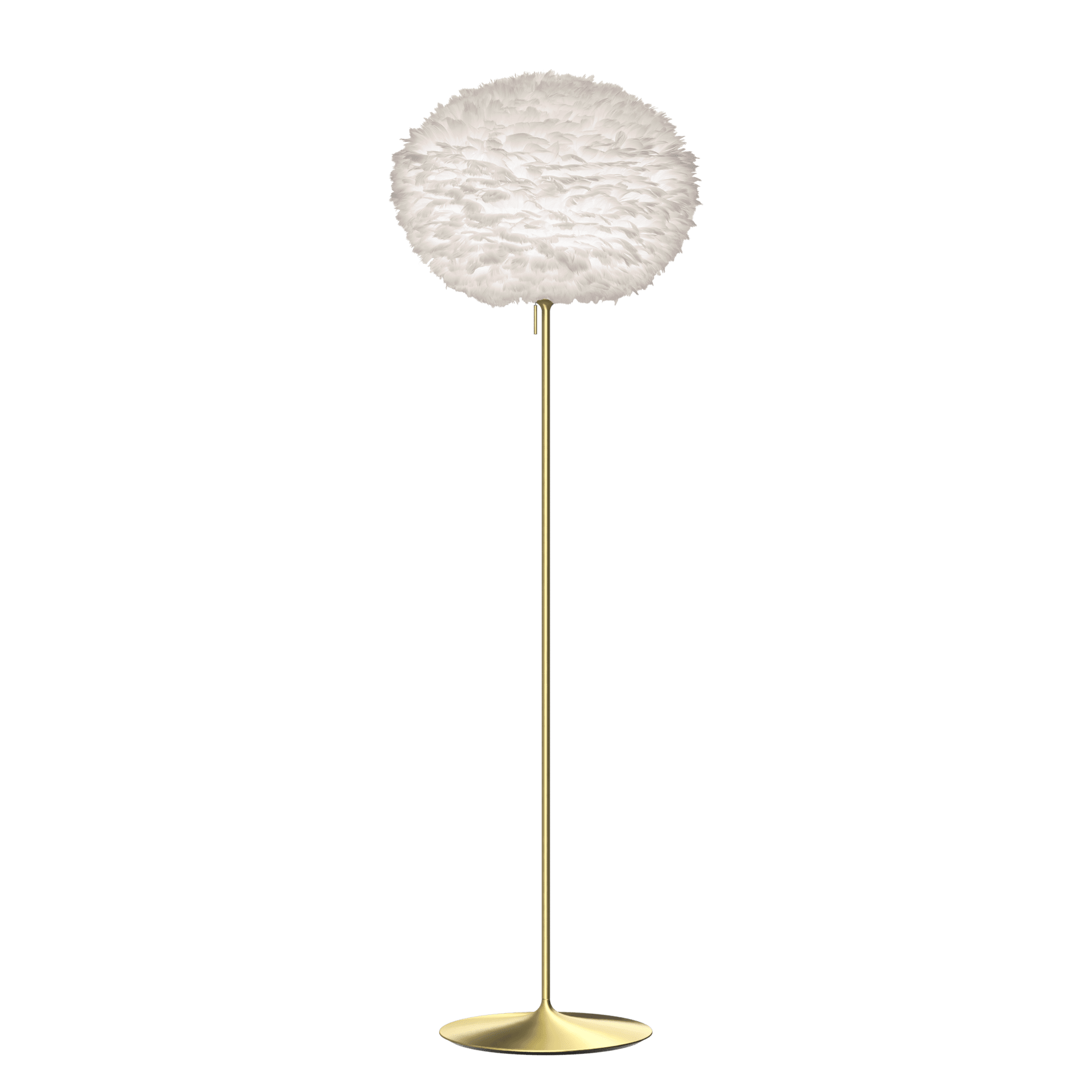 UMAGE Eos Santé Floor Lamp, White Lampshade