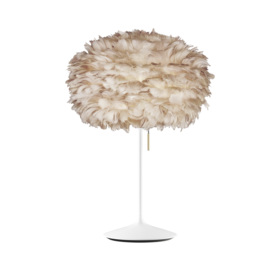 UMAGE Eos Santé Table Lamp, Light Brown Lampshade