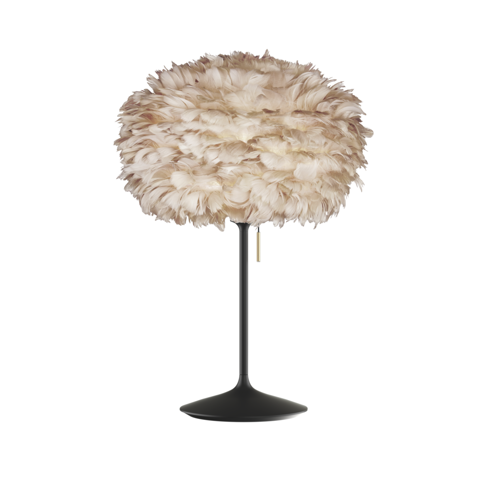UMAGE Eos Santé Table Lamp, Light Brown Lampshade
