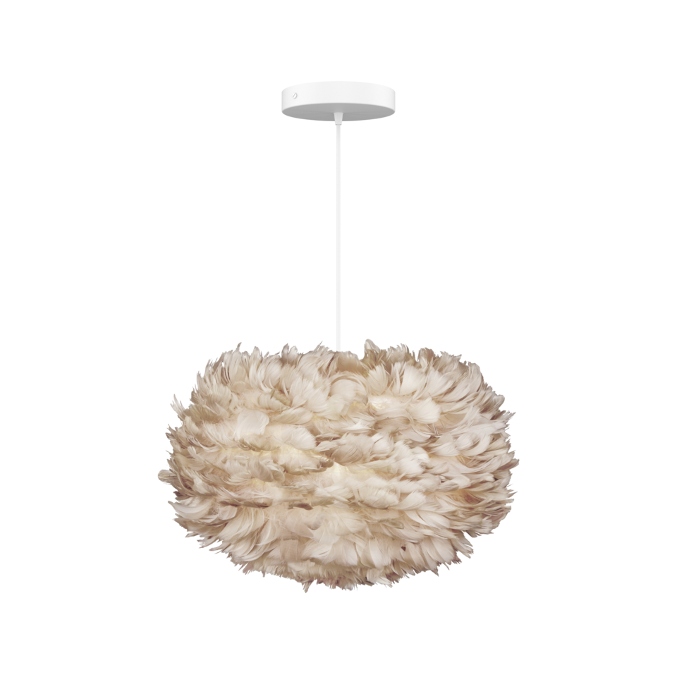 UMAGE Eos Hardwired Pendant, Light Brown