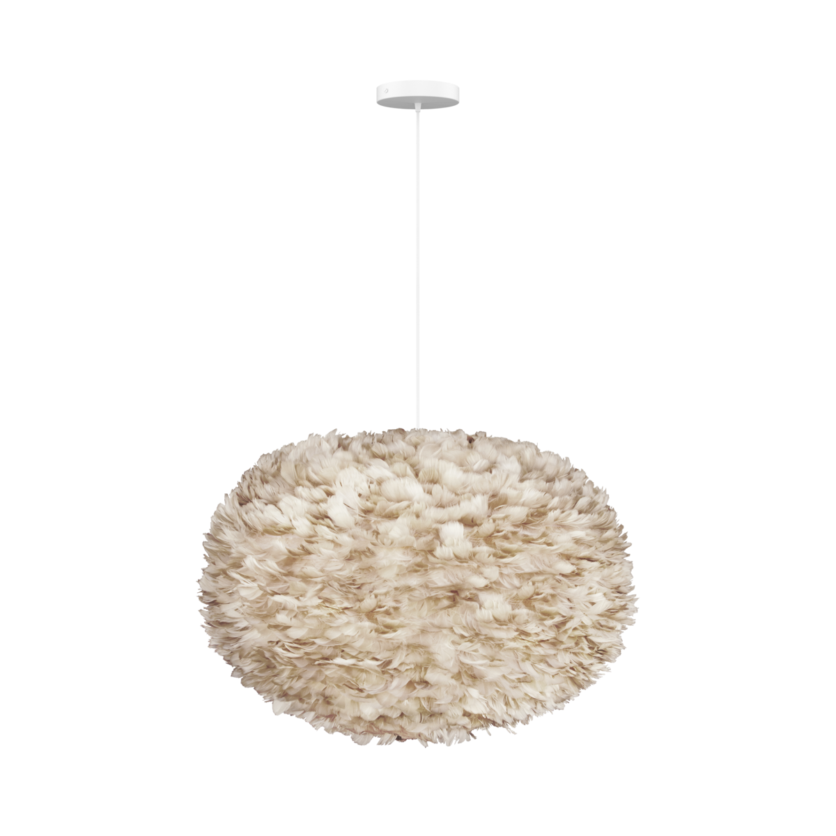 UMAGE Eos Hardwired Pendant, Light Brown