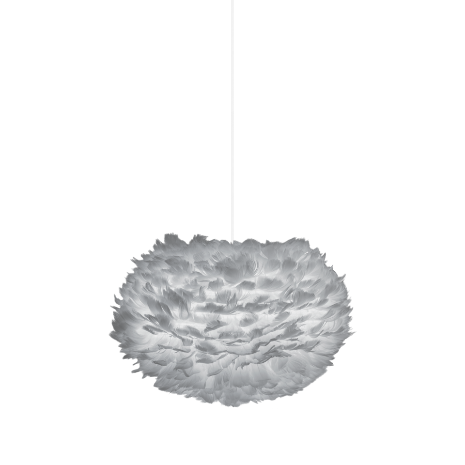 UMAGE Eos Plug-In Pendant, Light Gray