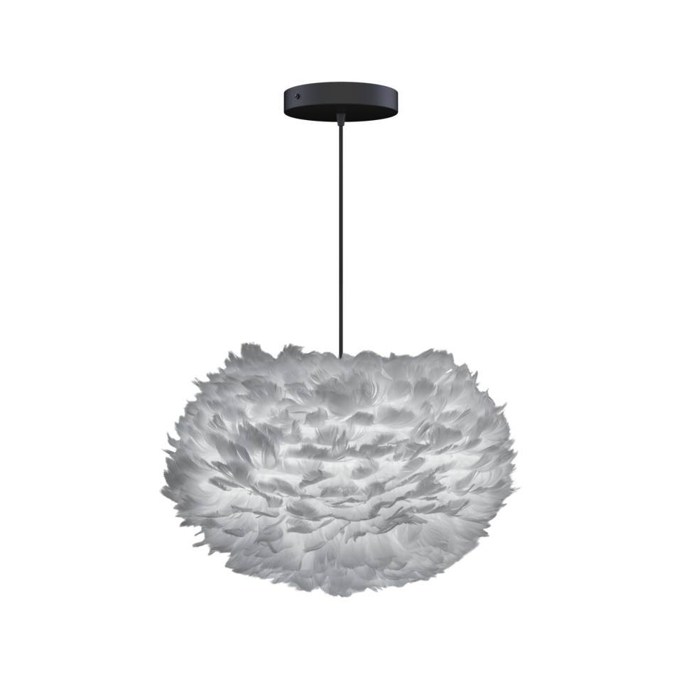 UMAGE Eos Hardwired Pendant, Light Grey