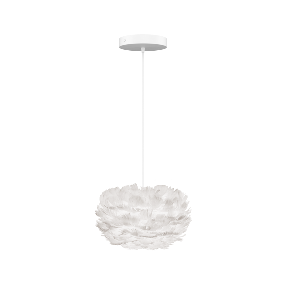 UMAGE Eos Hardwired Pendant, White