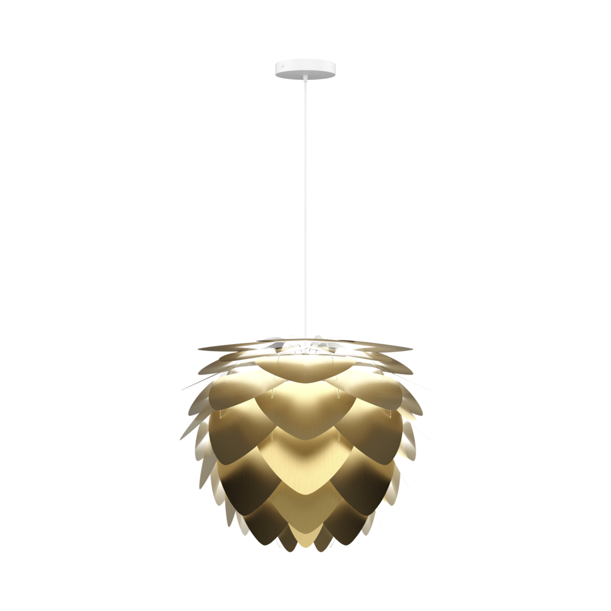UMAGE Aluvia Hardwired Pendant, Medium Lampshade