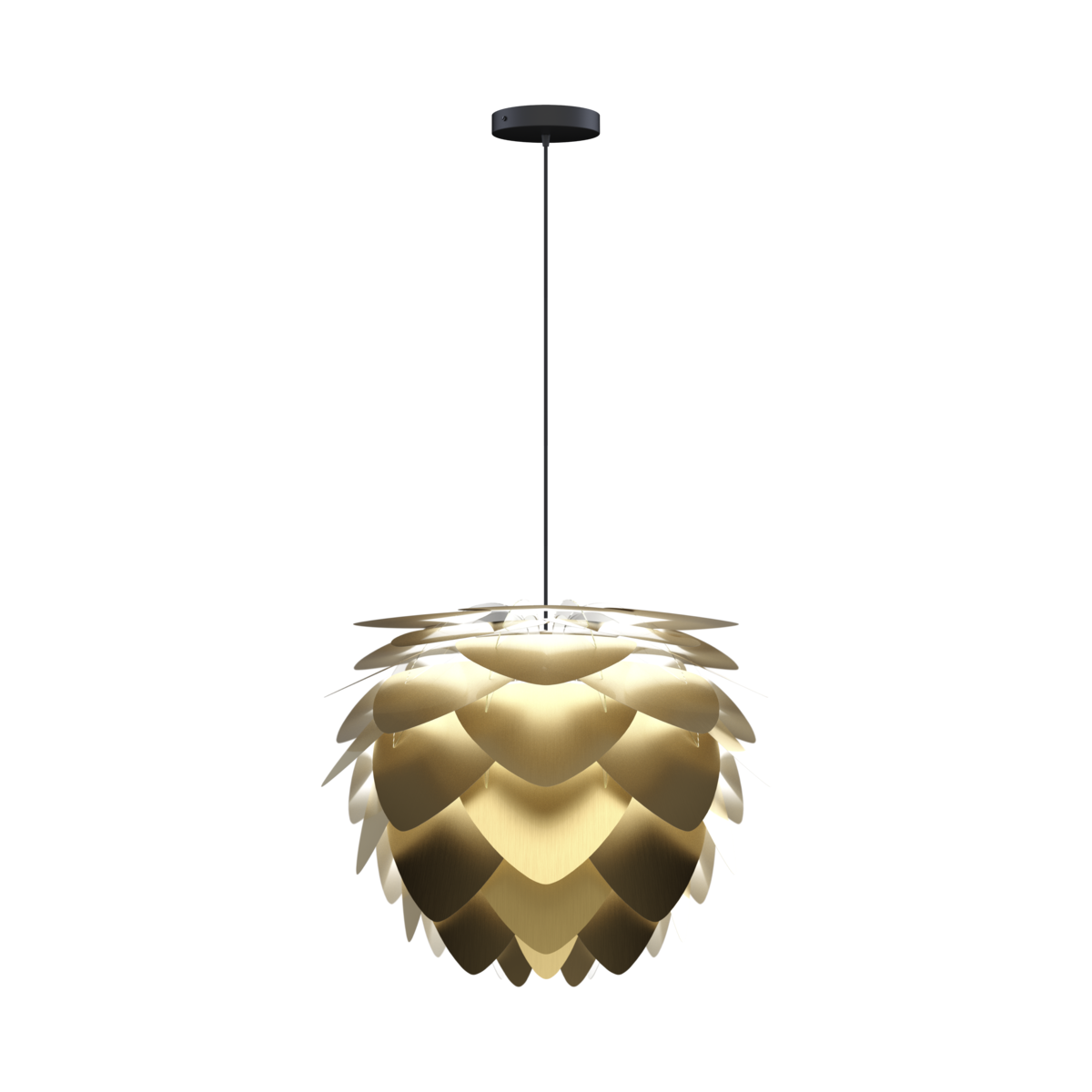 UMAGE Aluvia Hardwired Pendant, Medium Lampshade