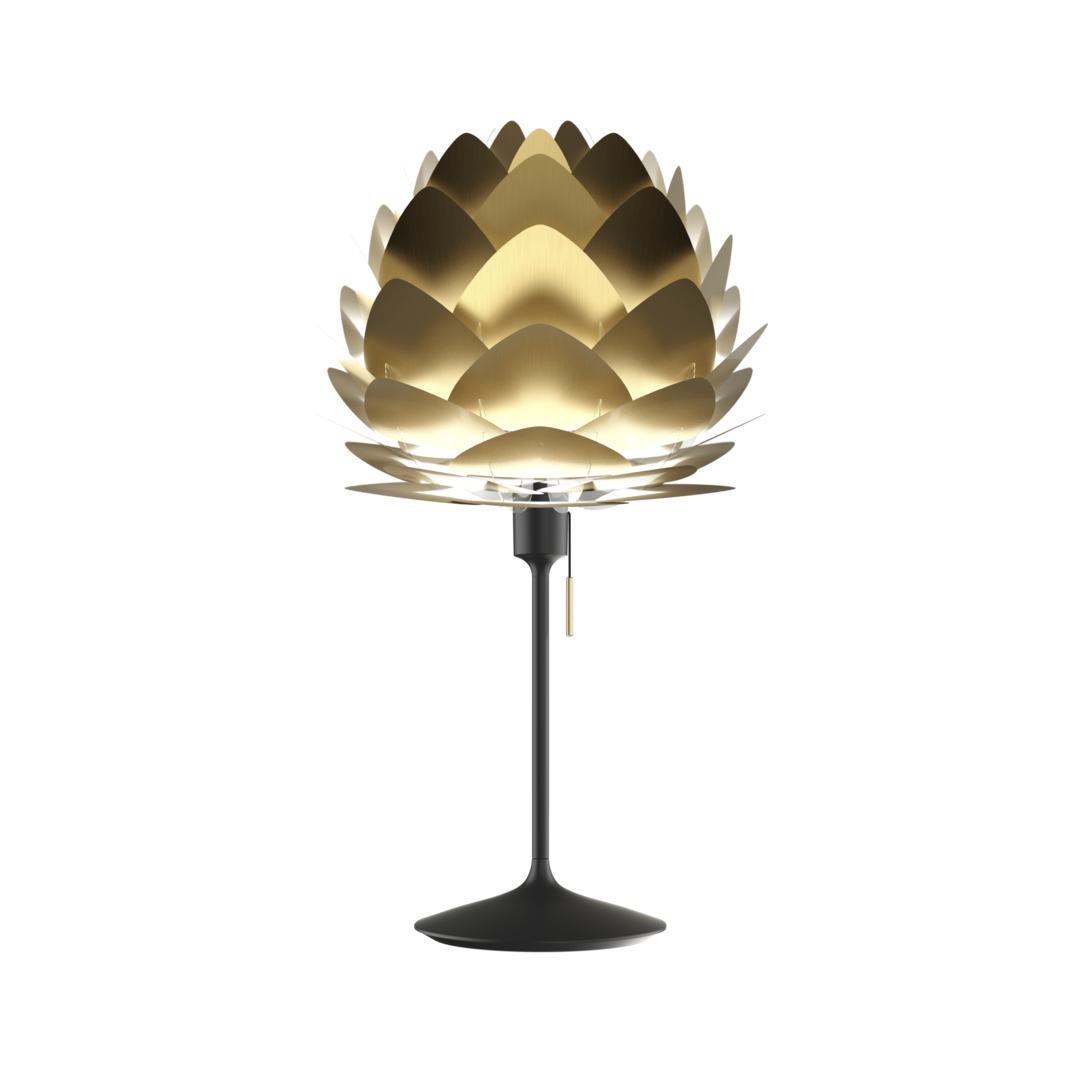 UMAGE Aluvia Mini Santé Table Lamp, Brushed Brass