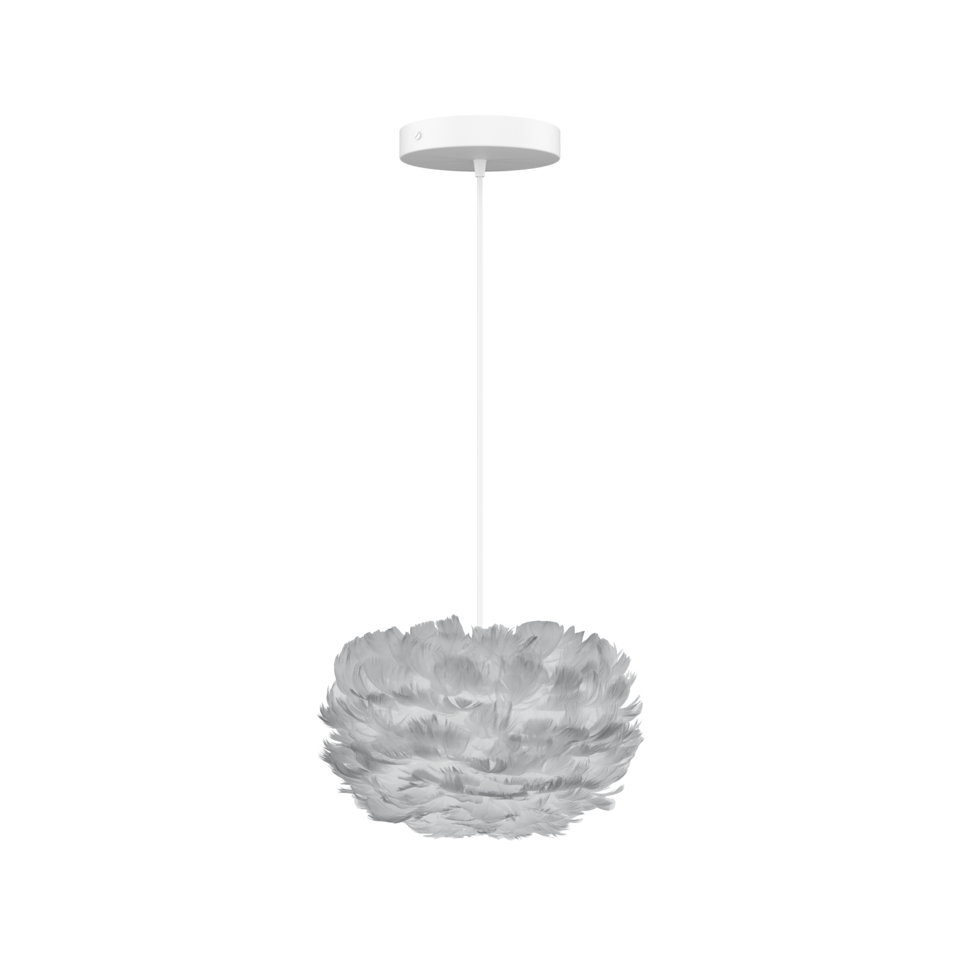 UMAGE Eos Hardwired Pendant, Light Grey
