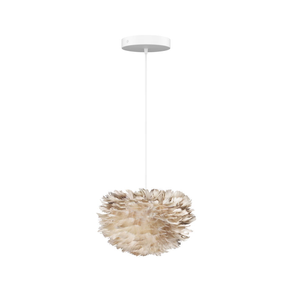 UMAGE Eos Hardwired Pendant, Light Brown