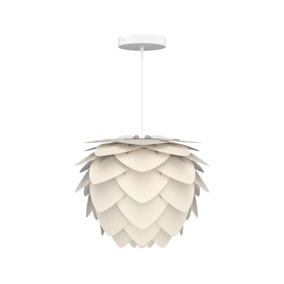 UMAGE Aluvia Hardwired Pendant, Mini Lampshade