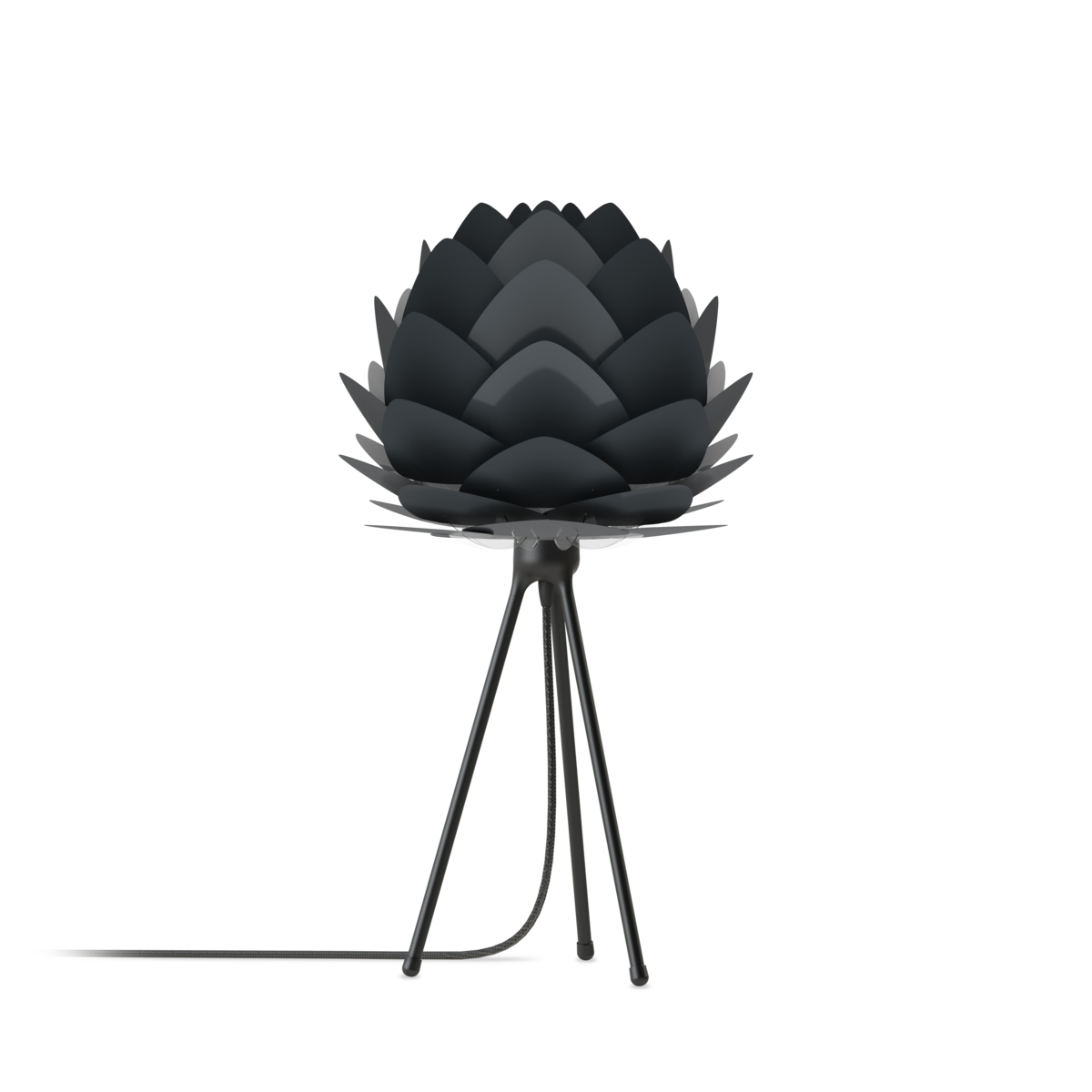 UMAGE Aluvia Tripod Table Lamp, Mini Lampshade
