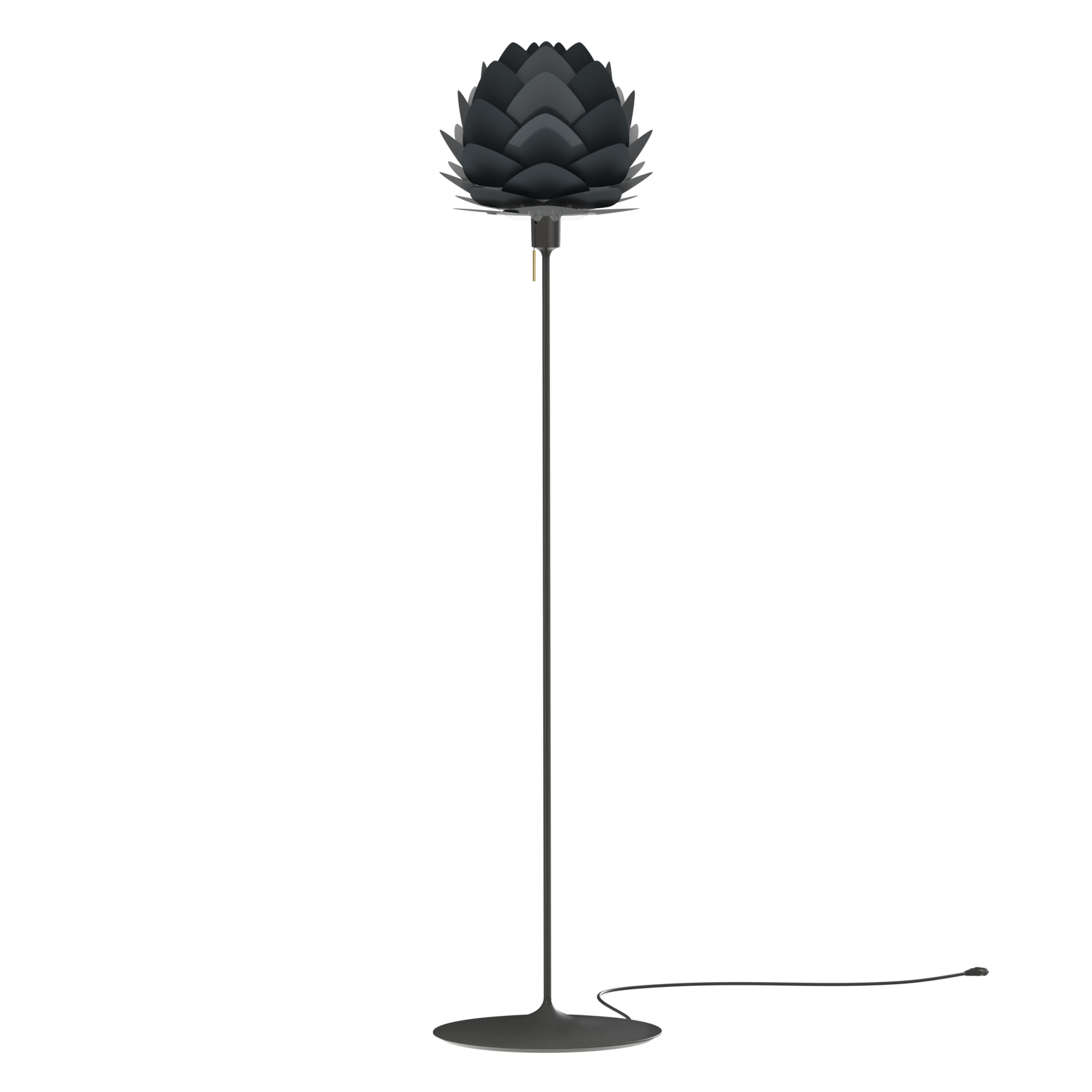 UMAGE Aluvia Mini Santé Floor Lamp, Anthracite Grey