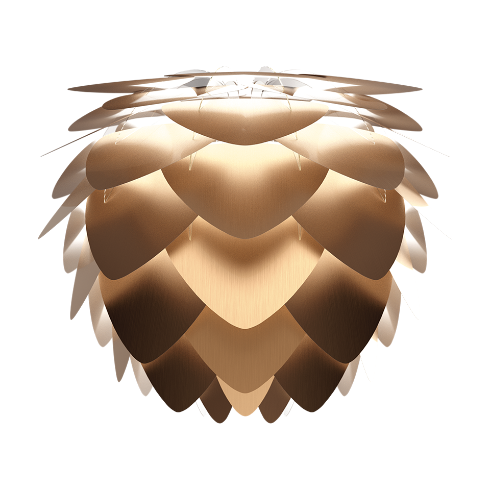 UMAGE Aluvia Hardwired Pendant, Mini Lampshade