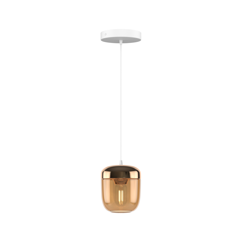 UMAGE Acorn Hardwired Pendant with LED Bulb