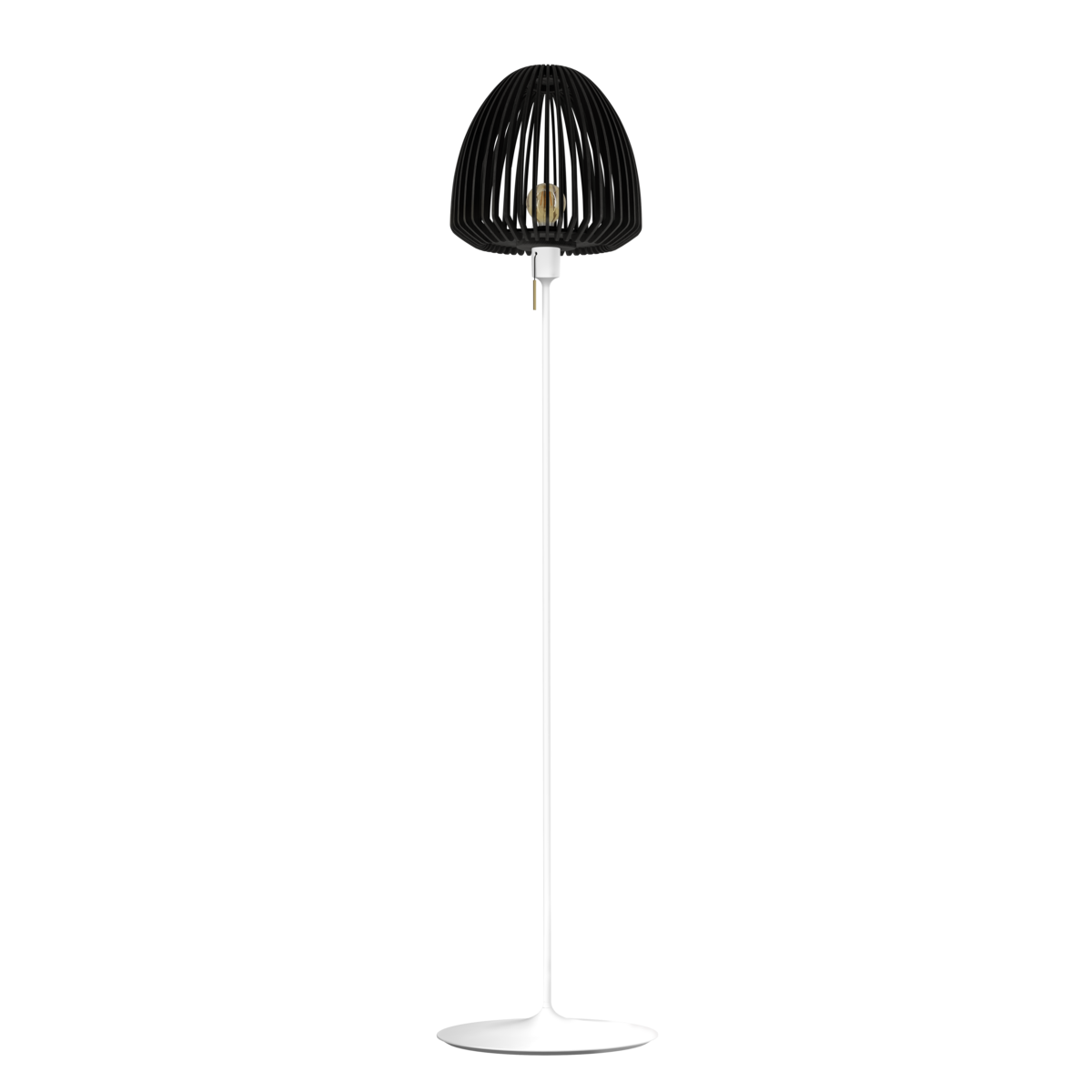 UMAGE Clava Wood with Santé Floor Stand, Black Oak