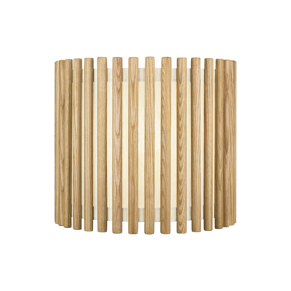UMAGE Komorebi Plug-In Pendant, Circle, Oak