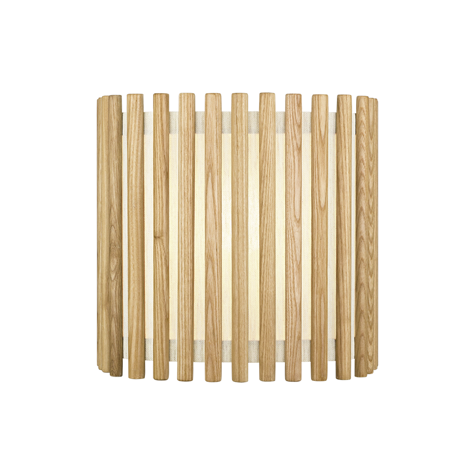 UMAGE Komorebi Plug-In Pendant, Square, Oak