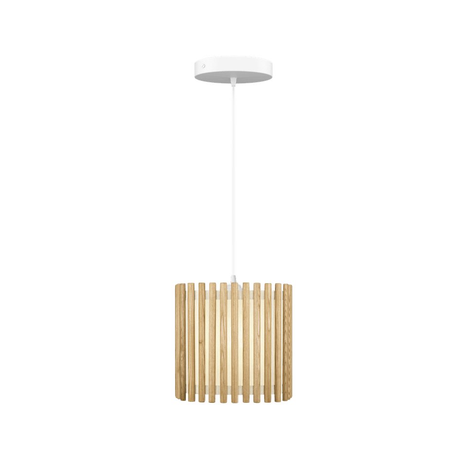 UMAGE Komorebi Hardwired Pendant, Square, Oak