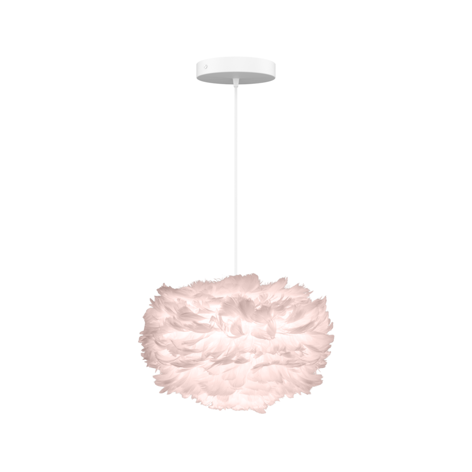 UMAGE Eos Hardwired Pendant, Light Rose