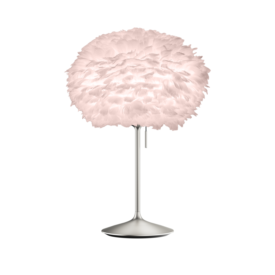 UMAGE Eos Santé Table Lamp, Light Rose Lampshade