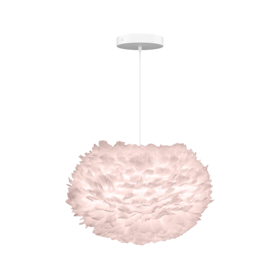 UMAGE Eos Hardwired Pendant, Light Rose