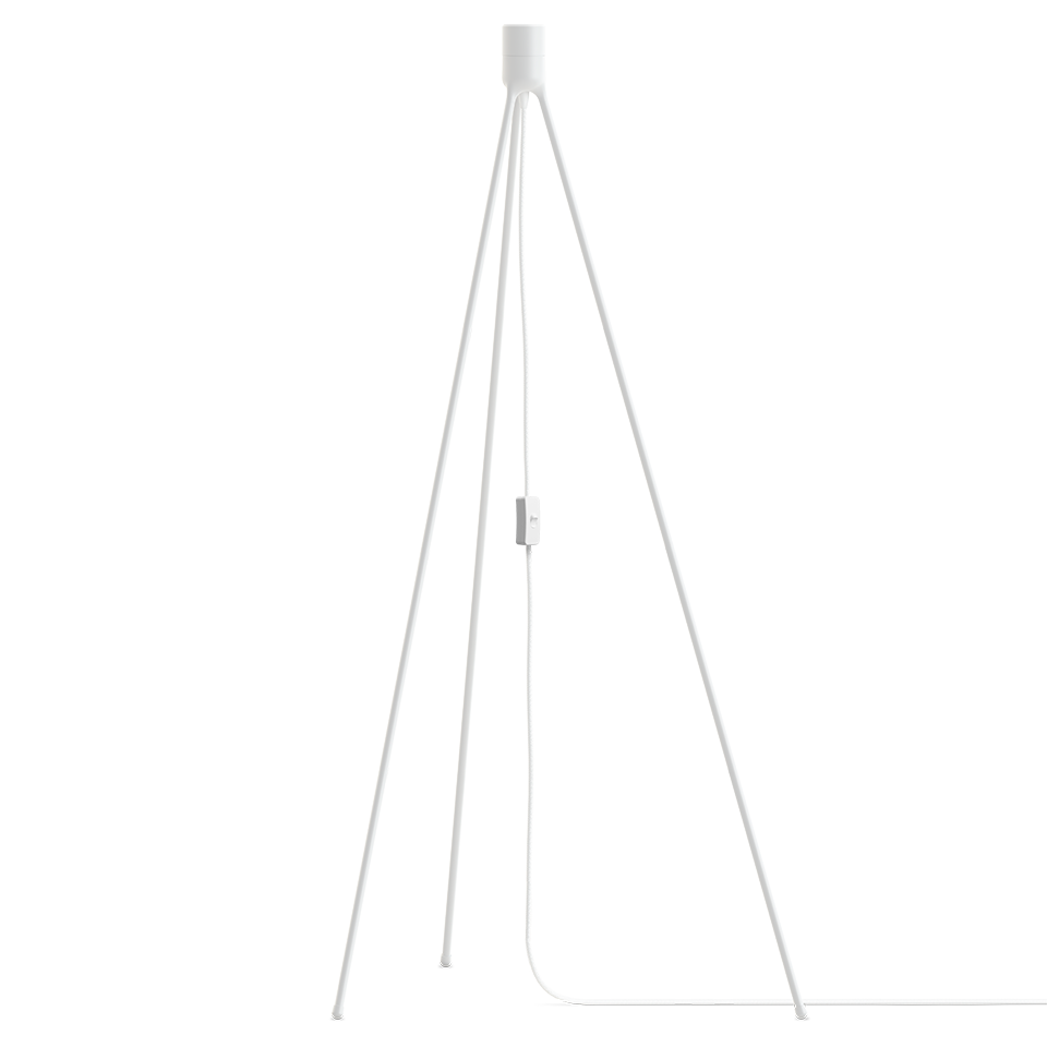 UMAGE Carmina Tripod Floor Lamp, H: 51", Mini Lampshade
