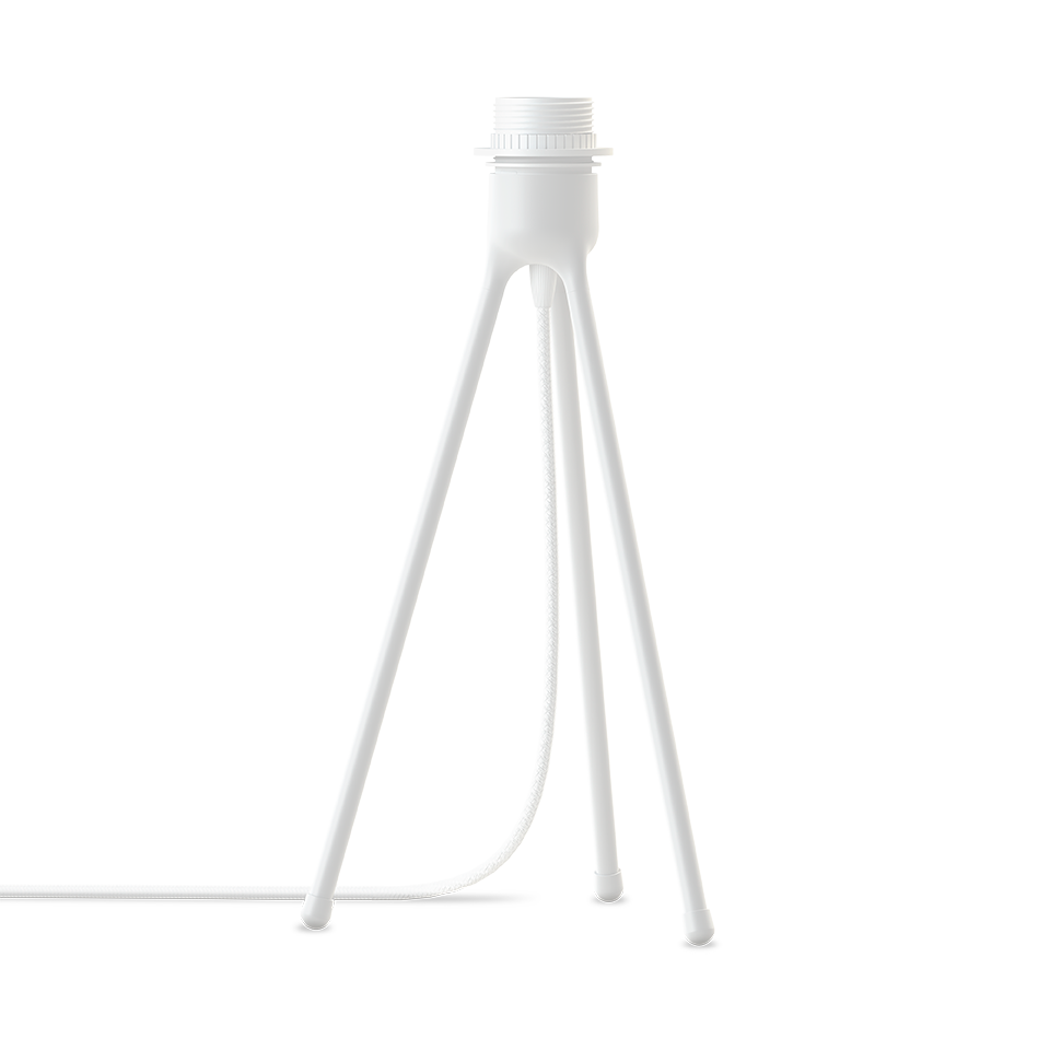 UMAGE Aluvia Tripod Table Lamp, Mini Lampshade
