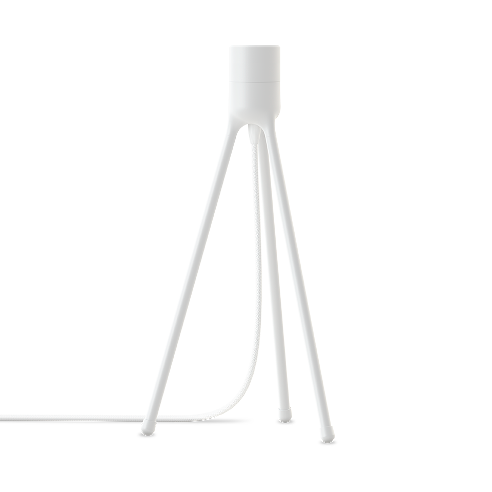 UMAGE Aluvia Tripod Table Lamp, Mini Lampshade