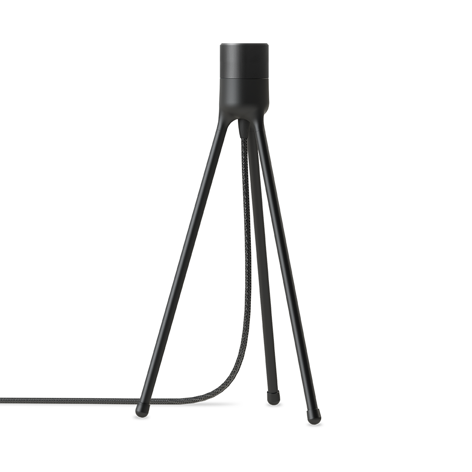 UMAGE Carmina Tripod Table Lamp, H: 30", Medium Lampshade