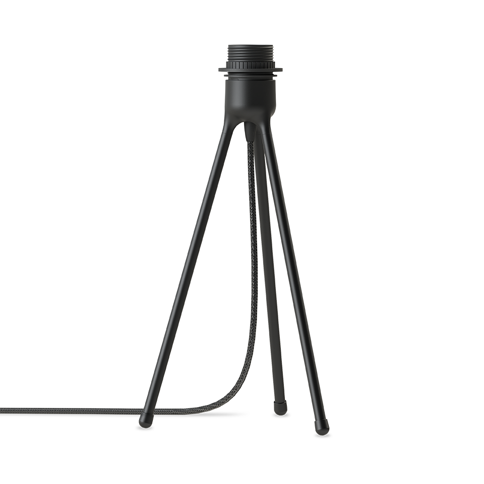 UMAGE Aluvia Tripod Table Lamp, Mini Lampshade