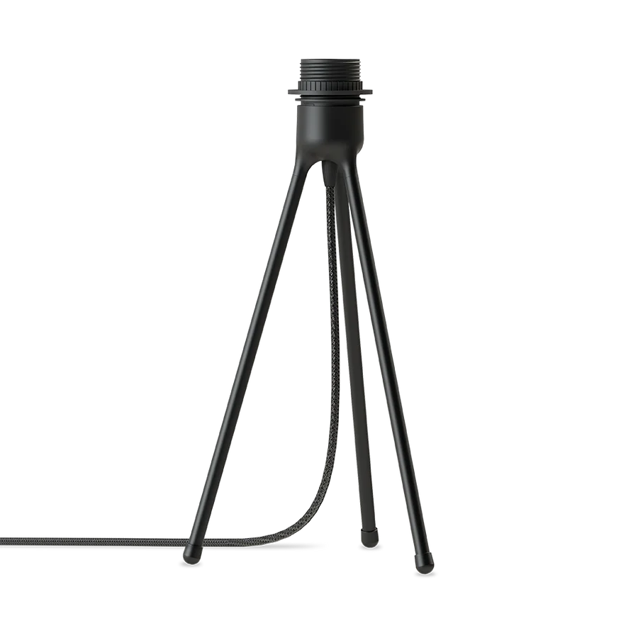 UMAGE Silvia White Tripod Table Lamp, Medium Lampshade