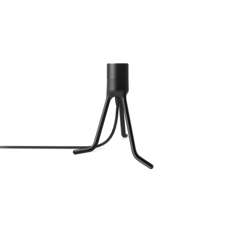 UMAGE Silvia White Mini Tripod Table Lamp with Adjustable Stand