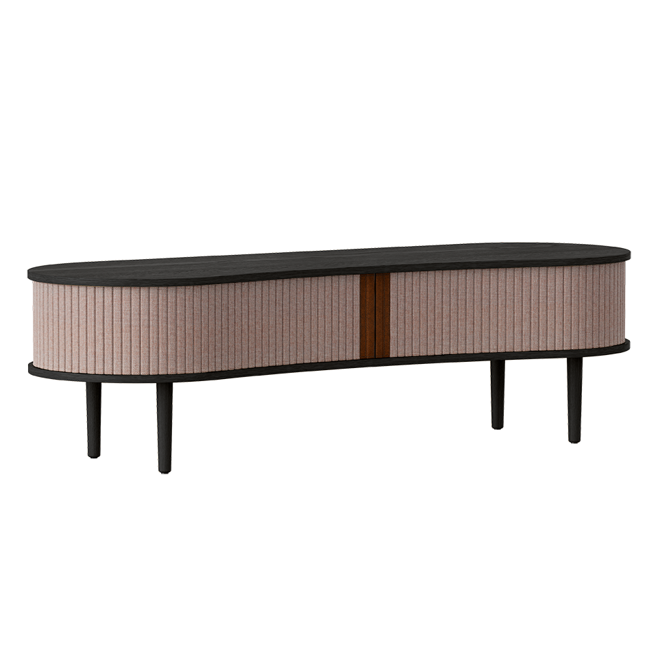 UMAGE Audacious TV bench, Black Oak