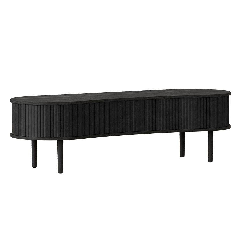 UMAGE Audacious TV bench, Black Oak