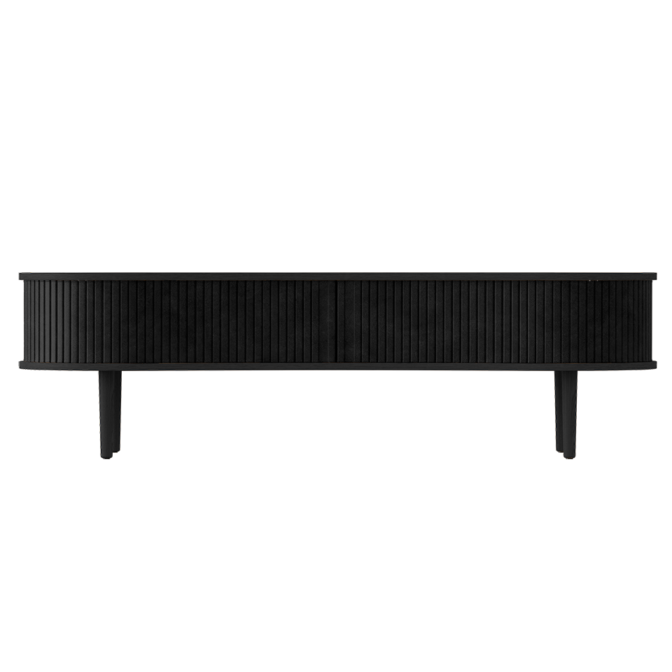 UMAGE Audacious TV bench, Black Oak