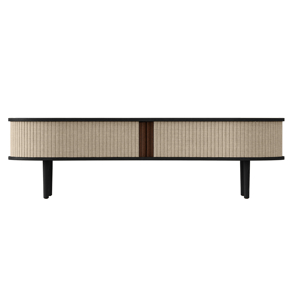UMAGE Audacious TV bench, Black Oak