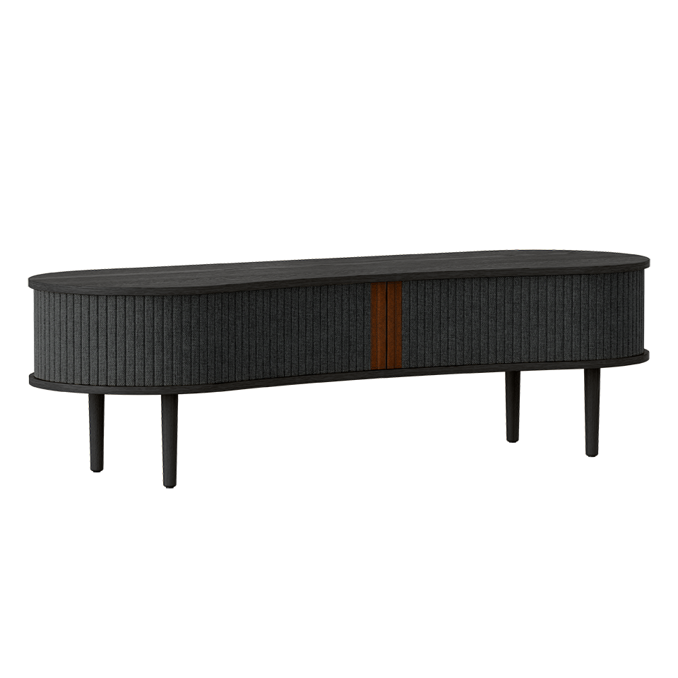 UMAGE Audacious TV bench, Dark Oak