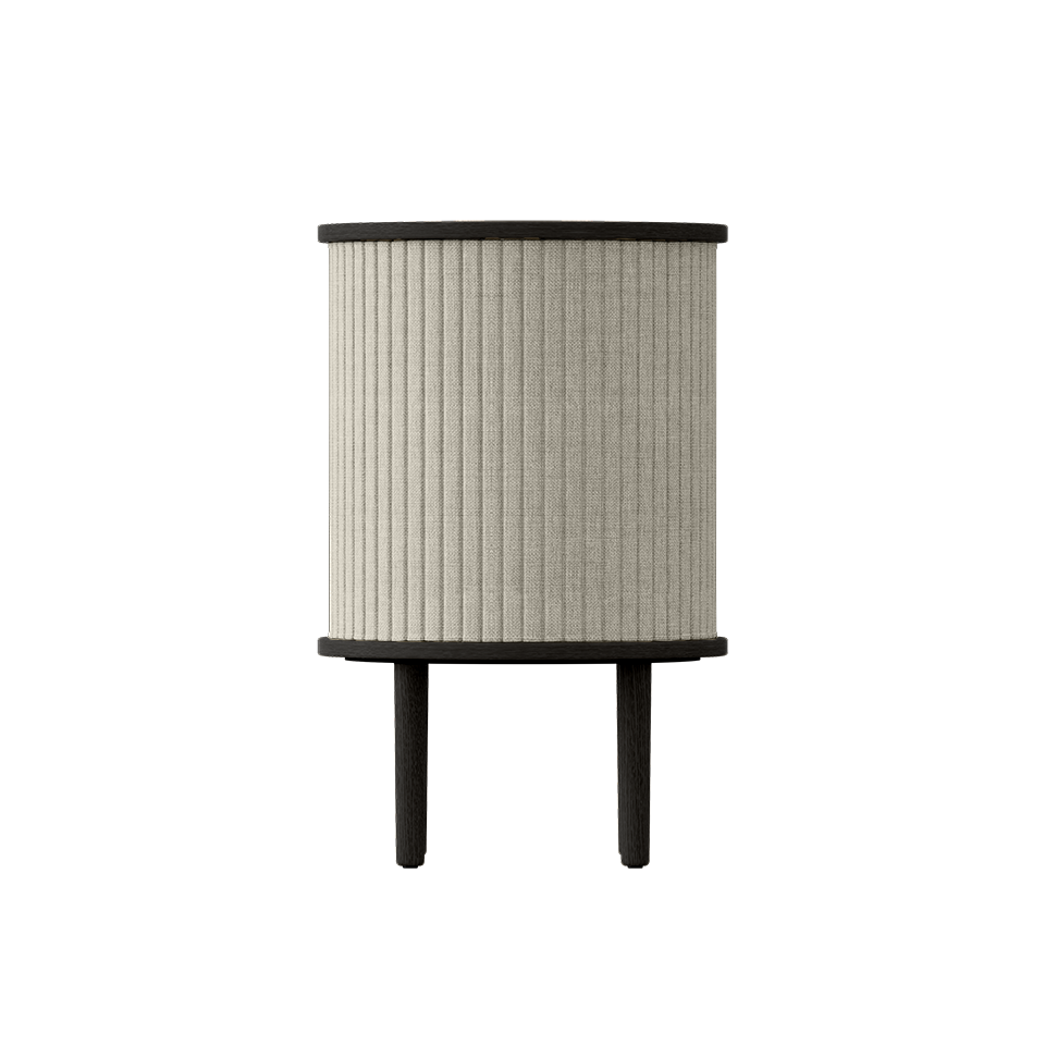 UMAGE Audacious Side Table, Black Oak