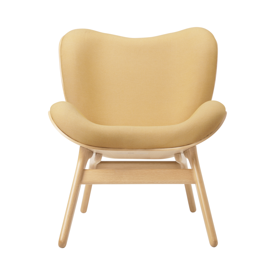 UMAGE A Conversation Piece Lounge Chair, Low, Oak