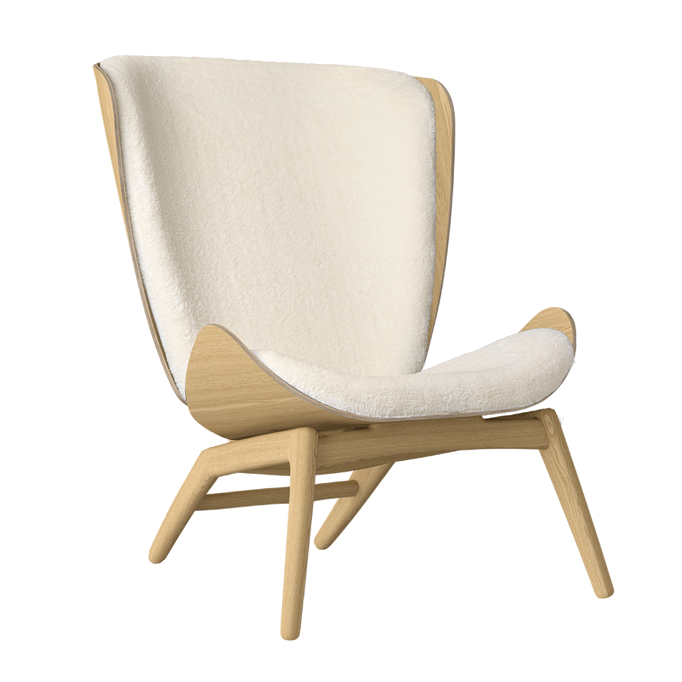 UMAGE The Reader Wing Chair, Oak