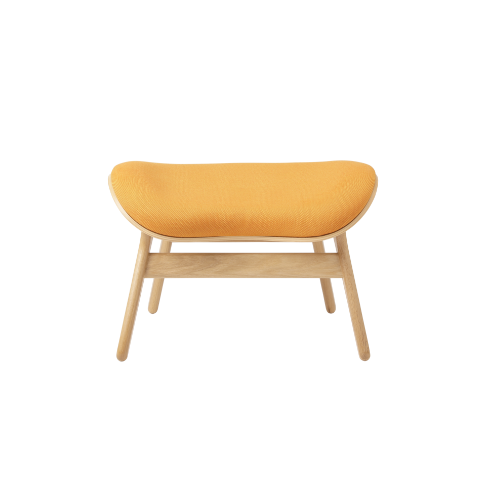 UMAGE A Conversation Piece Ottoman, Oak