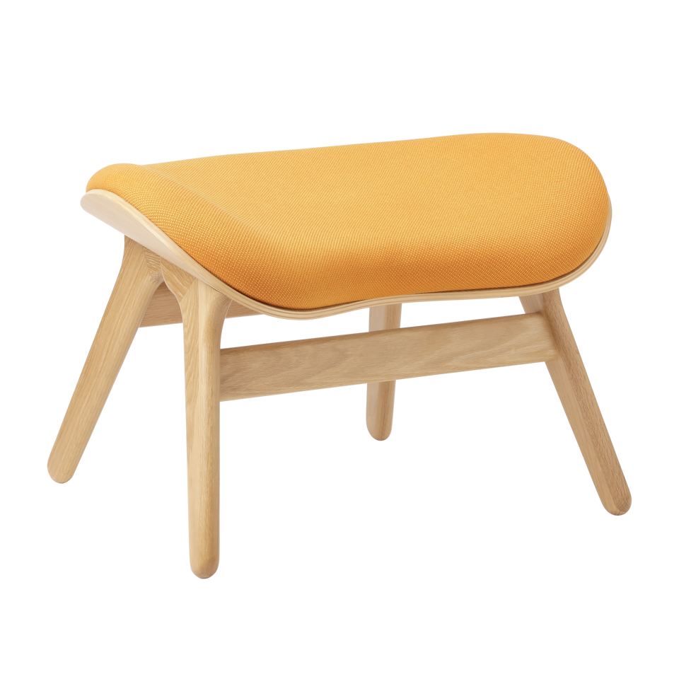 UMAGE A Conversation Piece Ottoman, Oak