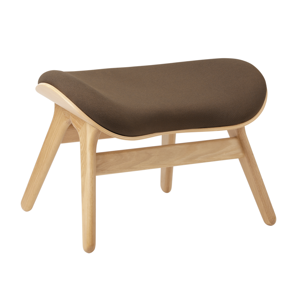 UMAGE A Conversation Piece Ottoman, Oak