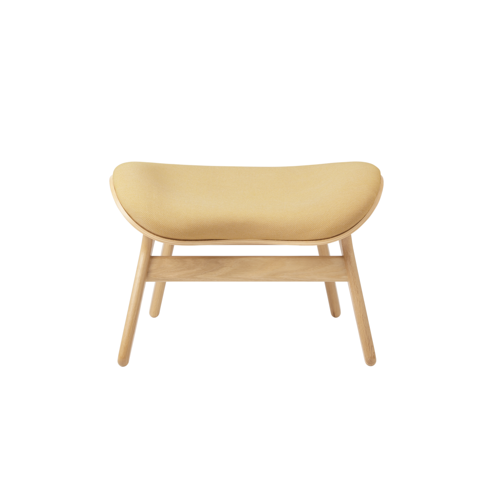 UMAGE A Conversation Piece Ottoman, Oak
