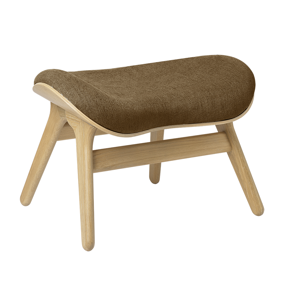 UMAGE A Conversation Piece Ottoman, Oak