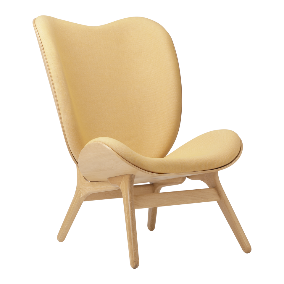 UMAGE A Conversation Piece Lounge Chair, Tall, Oak